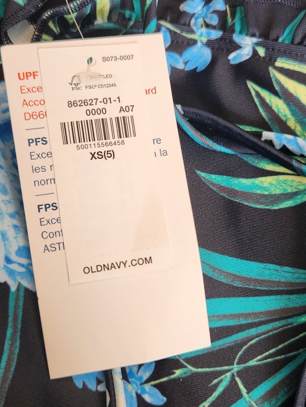 Old Navy Tropical Ruffle Swimsuit NWT Multiple Sizes - Picture 6 of 8